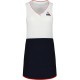 Women's dress Le Coq Sportif Robe 22 No.1 W - optical white/black Women's dress Le Coq Sportif Robe 22 No.1 W - optical white/black