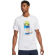 Men's T-shirt Nike Court Tennis T-Shirt - white Men's T-shirt Nike Court Tennis T-Shirt - white