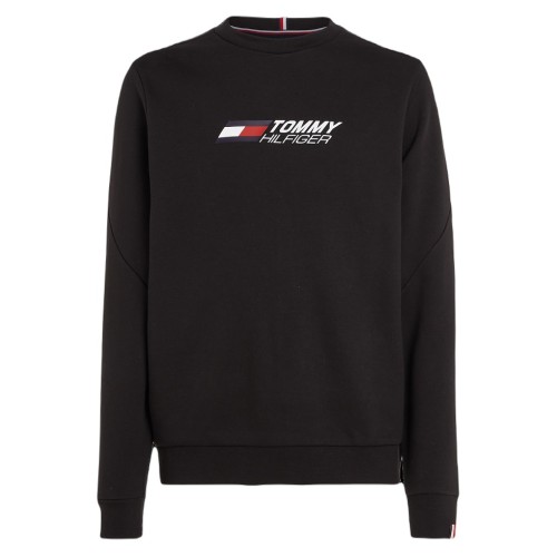 Men's Jumper Tommy Hilfiger Essentials Crew - black Men's Jumper Tommy Hilfiger Essentials Crew - black