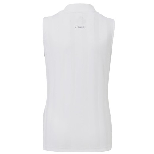 Girls' T-shirt Adidas Q3 Match Tank - white/scarlet Girls' T-shirt Adidas Q3 Match Tank - white/scarlet