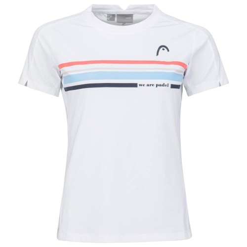 Women's T-shirt Head Padel Tech T-Shirt - white