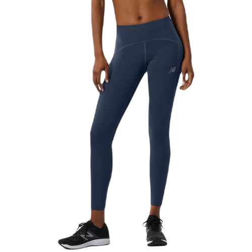 Women's leggings New Balance Impact Run Tight - natural indigo Women's leggings New Balance Impact Run Tight - natural indigo