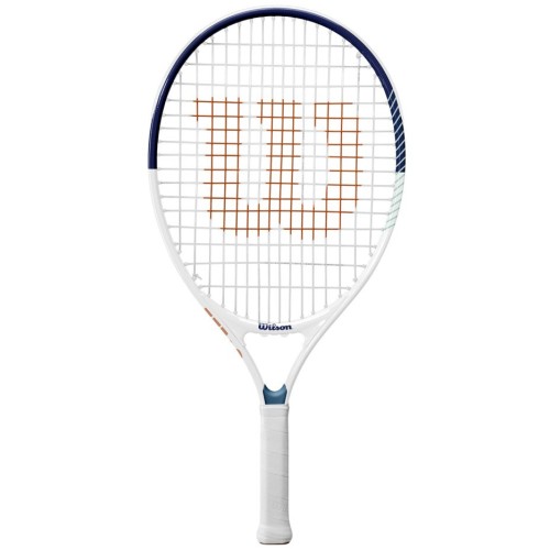 Junior tennis rackets Wilson Roland Garros Elite JR 21 - white/navy