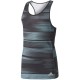 Girls' T-shirt Adidas Girls Advantage Trend Tank - black/onix/energy aqua Girls' T-shirt Adidas Girls Advantage Trend Tank - black/onix/energy aqua