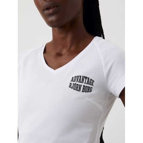 Women's T-shirt Bj_rn Borg Ace T-shirt - brilliant white Women's T-shirt Bj_rn Borg Ace T-shirt - brilliant white