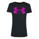 Women's T-shirt Under Armour Tech Solid BL SSC - black Women's T-shirt Under Armour Tech Solid BL SSC - black
