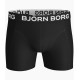 Men's Boxers Bj_rn Borg Shorts Solid 2P - black Men's Boxers Bj_rn Borg Shorts Solid 2P - black