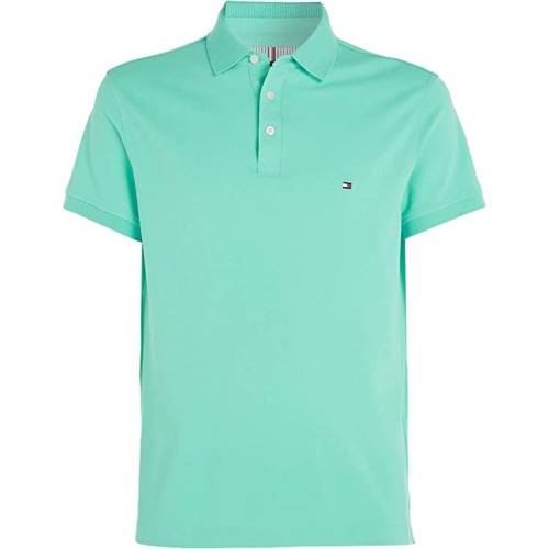 Men's Polo T-shirt Tommy Hilfiger Core 1985 Slim Polo - light jade green