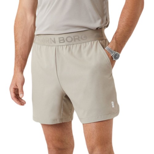 Men's shorts Bj_rn Borg Ace Short Shorts - beige Men's shorts Bj_rn Borg Ace Short Shorts - beige