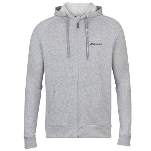 Boys' jumper Babolat Exercise Hood Jacket Boy - high rise heather Boys' jumper Babolat Exercise Hood Jacket Boy - high rise heather