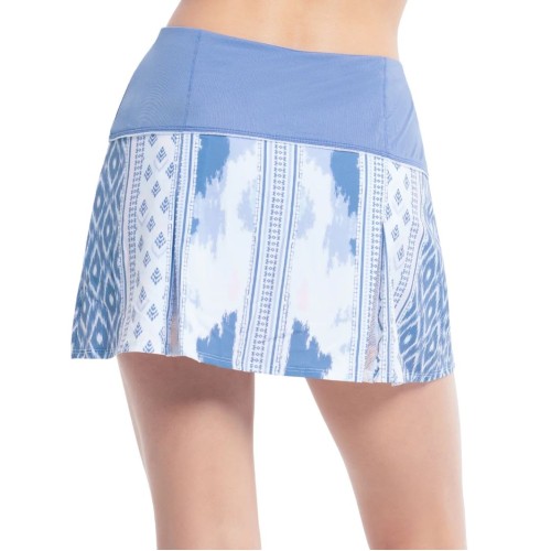 Women's skirt Lucky in Love All About Ikat Long Fancy Ikat Skirt - shadow Women's skirt Lucky in Love All About Ikat Long Fancy Ikat Skirt - shadow