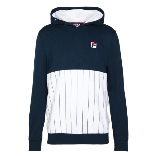 Men's Jumper Fila Hoody Misha - peacoat blue/white Men's Jumper Fila Hoody Misha - peacoat blue/white