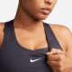 Women's bra Nike Swoosh Bra Pad - gridiron/white Women's bra Nike Swoosh Bra Pad - gridiron/white