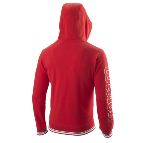 Men's Jumper Wilson Team II FZ Hoody M - team red Men's Jumper Wilson Team II FZ Hoody M - team red