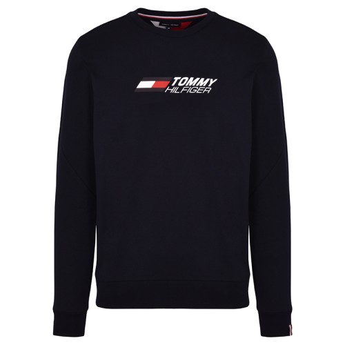 Men's Jumper Tommy Hilfiger Essential Crew - desert sky Men's Jumper Tommy Hilfiger Essential Crew - desert sky