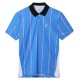 Men's Polo T-shirt Australian Ace Polo Shirt With Stripes - blu zaffiro