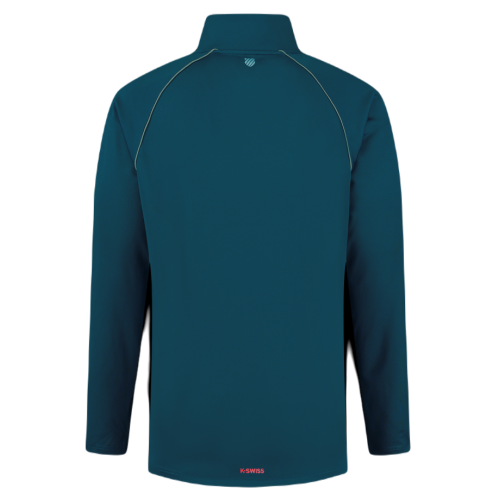 Men's Jumper K-Swiss Tac Hypercourt Tracksuit Jacket 5 - blue opal Men's Jumper K-Swiss Tac Hypercourt Tracksuit Jacket 5 - blue opal