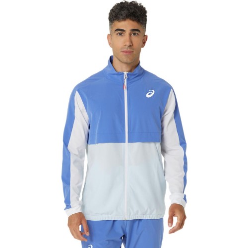 Men's Jumper Asics Match Jacket - sapphire Men's Jumper Asics Match Jacket - sapphire
