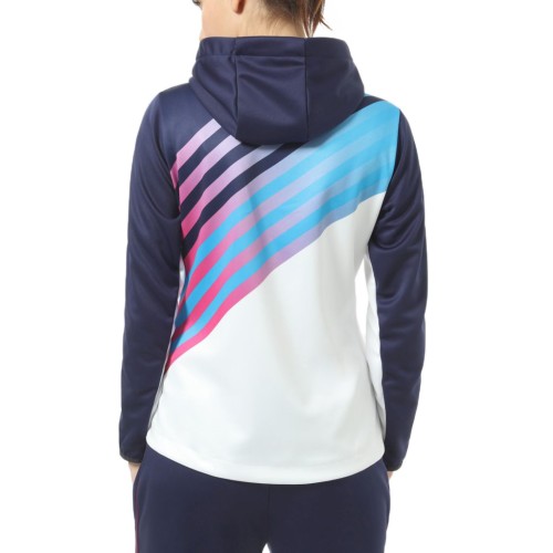 Women's jumper Australian Jacket in Double with Printed - bianco Women's jumper Australian Jacket in Double with Printed - bianco