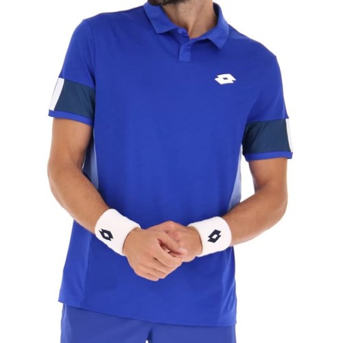 Men's Polo T-shirt Lotto Tech I - D1 Polo - royal gem Men's Polo T-shirt Lotto Tech I - D1 Polo - royal gem