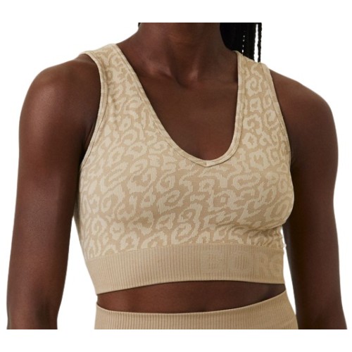 Women's top Bj_rn Borg Sthlm Seamless Light Crop Top - print