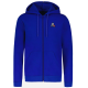 Men's Jumper Le Coq Sportif ESS Full Zip Hoody N°4 SS23 - bleu electro Men's Jumper Le Coq Sportif ESS Full Zip Hoody N°4 SS23 - bleu electro