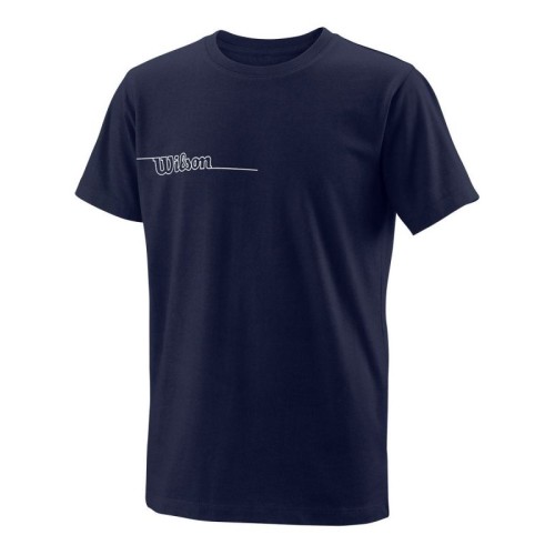 Boys' t-shirt Wilson Team II Tech Tee Youth - team navy