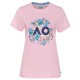 Women's T-shirt Australian Open T-Shirt Flower Logo - pink Women's T-shirt Australian Open T-Shirt Flower Logo - pink