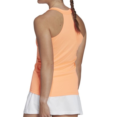 Women's top Adidas Club Tank - beam orange Women's top Adidas Club Tank - beam orange