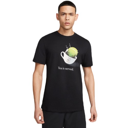 Men's T-shirt Nike Dri-Fit Tennis T-Shirt - black