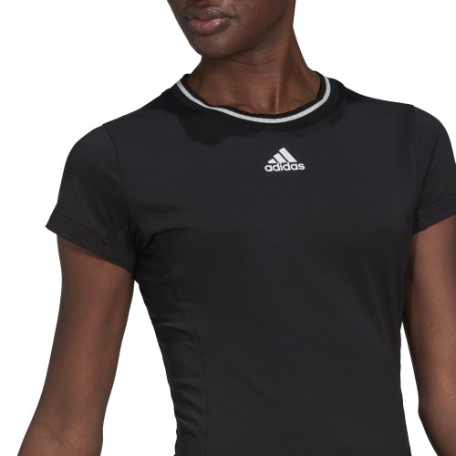 Women's T-shirt Adidas Freelift Tee W - black/white Women's T-shirt Adidas Freelift Tee W - black/white
