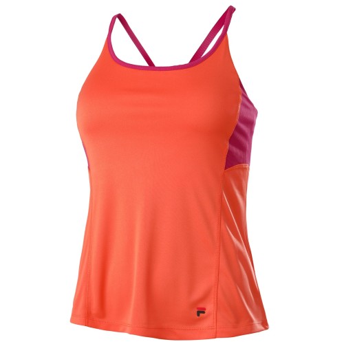 Women's top Fila Top Lucy W - hot coral