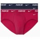 Men's Boxers Nike Everyday Cotton Stretch Brief 2P - mystic hibiscus/obsidian