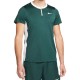 Men's Polo T-shirt Nike Men's Court Dri-Fit Advantage Polo - pro green/white/white