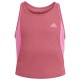 Girls' T-shirt Adidas Pop Up Tank Top - wild pink/screaming pink Girls' T-shirt Adidas Pop Up Tank Top - wild pink/screaming pink