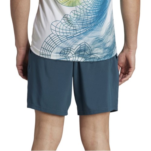 Men's shorts Adidas Club SW Short 7"- green Men's shorts Adidas Club SW Short 7"- green