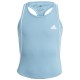 Girls' T-shirt Adidas G Pop Up Tank Top - hazy blue/white