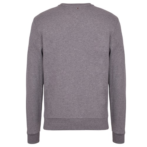 Men's Jumper Tommy Hilfiger Essential Crew - medium grey heather Men's Jumper Tommy Hilfiger Essential Crew - medium grey heather