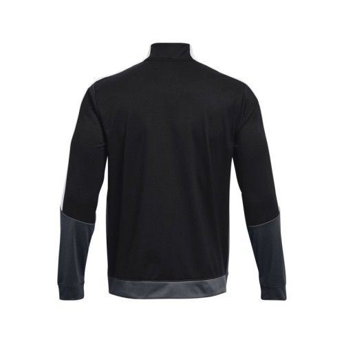Men's Jumper Under Armour Tricot Jacket - black/pitch gray Men's Jumper Under Armour Tricot Jacket - black/pitch gray