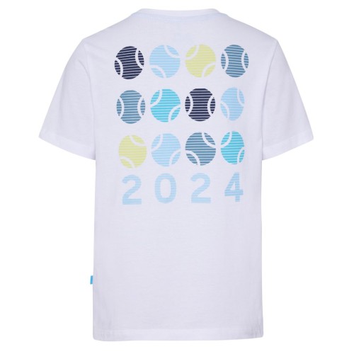 Boys' t-shirt Australian Open Boys T-Shirt Tennis Ball 2024 - white Boys' t-shirt Australian Open Boys T-Shirt Tennis Ball 2024 - white
