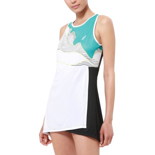Women's dress Australian Dress Ace With Print In Front - nero Women's dress Australian Dress Ace With Print In Front - nero