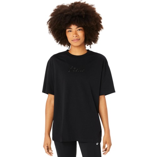 Women's T-shirt Asics Logo T-Shirt - performance black Women's T-shirt Asics Logo T-Shirt - performance black