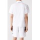 Men's shorts Lacoste SPORT Printed Side Bands Shorts - white/navy blue