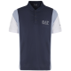 Men's Polo T-shirt EA7 Man Jersey Polo - navy blue Men's Polo T-shirt EA7 Man Jersey Polo - navy blue