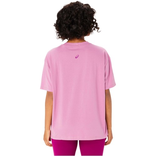 Women's T-shirt Asics Logo T-Shirt - soft berry Women's T-shirt Asics Logo T-Shirt - soft berry