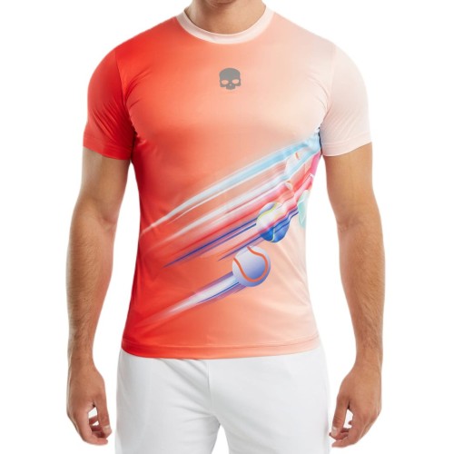 Men's T-shirt Hydrogen Flash Balls Tech T-Shirt - red Men's T-shirt Hydrogen Flash Balls Tech T-Shirt - red