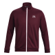 Men's Jumper Under Armour Sportsyle Tricot Jacket - dark maroon/white Men's Jumper Under Armour Sportsyle Tricot Jacket - dark maroon/white