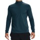 Men's Jumper Under Armour ColdGear Rush Mock - blue note Men's Jumper Under Armour ColdGear Rush Mock - blue note