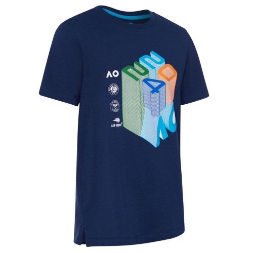 Boys' t-shirt Australian Open Boys T-Shirt Grand Slam 2024 - navy Boys' t-shirt Australian Open Boys T-Shirt Grand Slam 2024 - navy