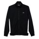 Men's Jumper Lacoste Tennis Zipped Ripstop Tennis Sweatshirt - black Men's Jumper Lacoste Tennis Zipped Ripstop Tennis Sweatshirt - black